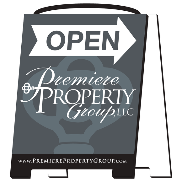 Premiere Property Group Open House A-Frame Sign (IN STOCK)