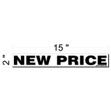 Real Estate Stickers BLACK (LIMITED EDITION)