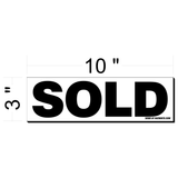 Real Estate Stickers BLACK (LIMITED EDITION)