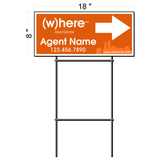 Where Directional Signs (6 pack)