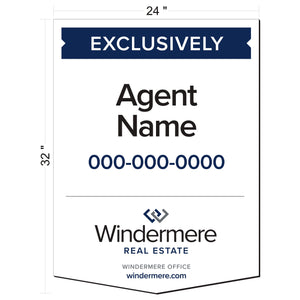 Windermere Real Estate Listing Sign