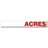 Real Estate Stickers RED (IN STOCK-TOP SELLER!)