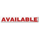 Real Estate Stickers RED (IN STOCK-TOP SELLER!)