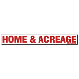 Real Estate Stickers RED (IN STOCK-TOP SELLER!)