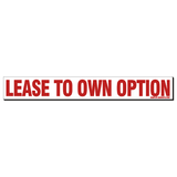 Real Estate Stickers RED (IN STOCK-TOP SELLER!)