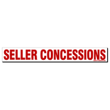 Real Estate Stickers RED (IN STOCK-TOP SELLER!)