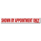 Real Estate Stickers RED (IN STOCK-TOP SELLER!)