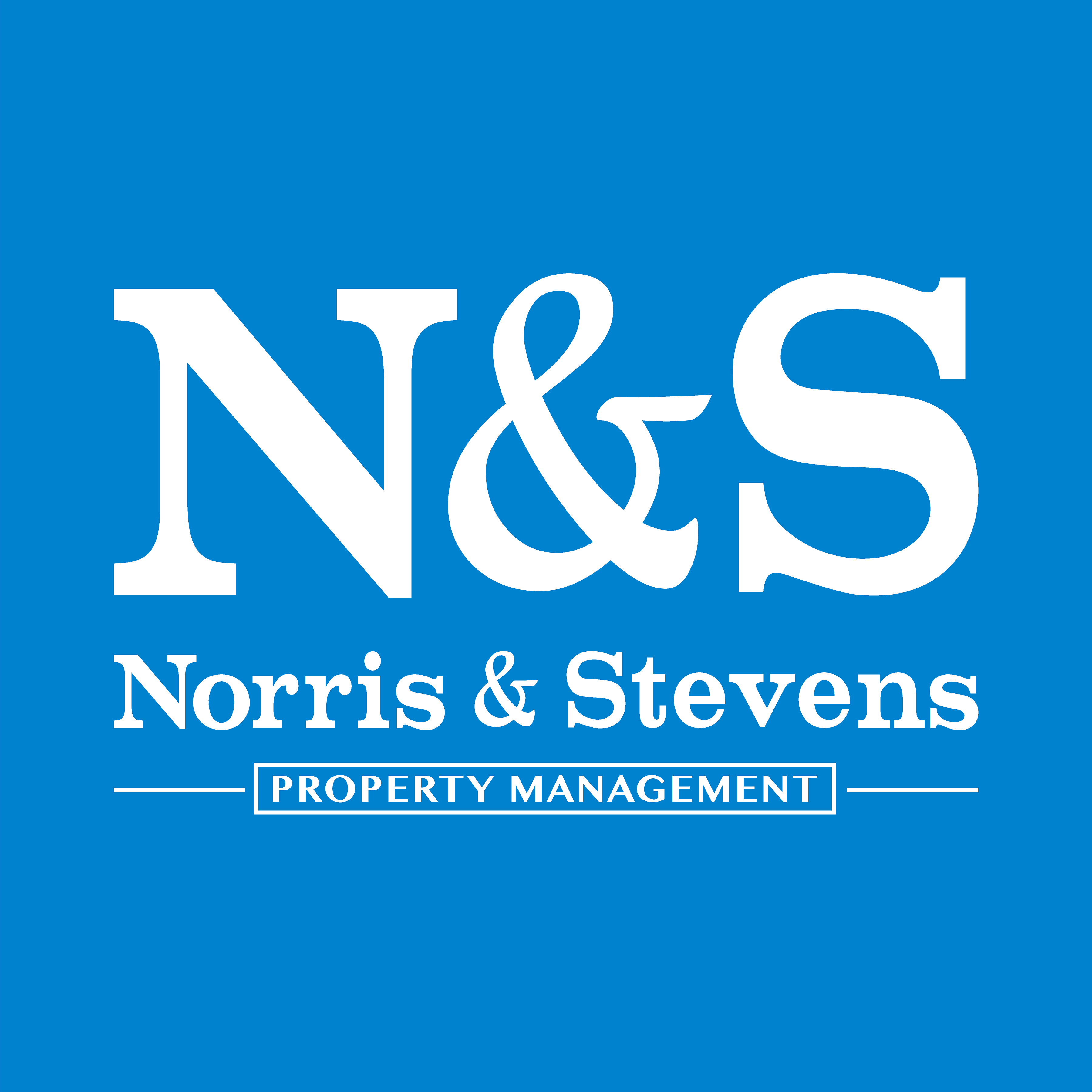 Norris & Stevens Property Mgmt. Signs