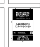 Berkshire Hathaway HomeServices Sign Riders - NEW!