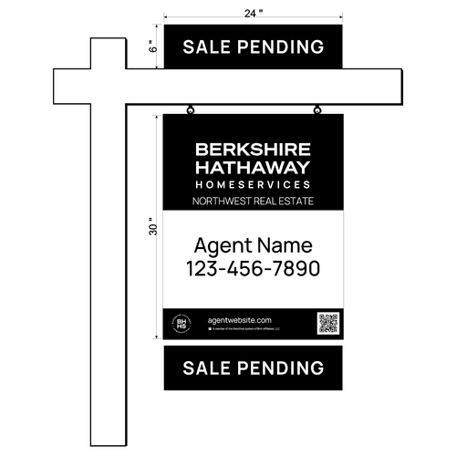 Berkshire Hathaway Sign Rider (2 qty pack)