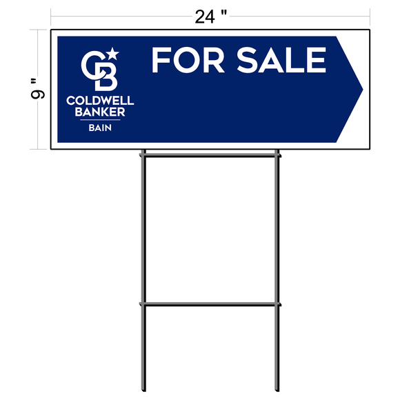 Coldwell Banker Bain Generic Directional Sign (6 pack)