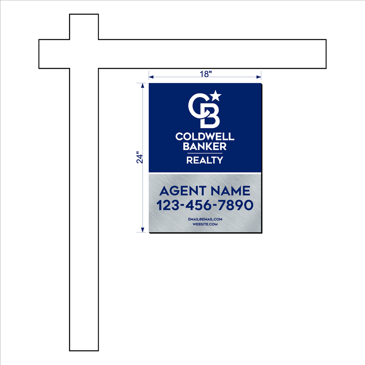 Coldwell Banker Listing Sign