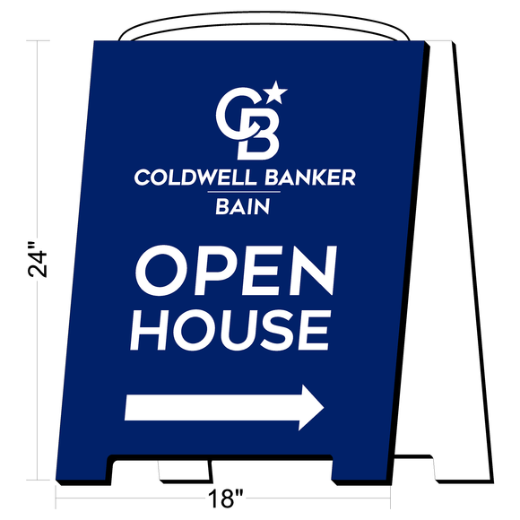 Coldwell Banker Generic Open House A-Frame Sign