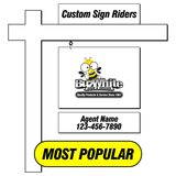 Custom Real Estate Sign Riders|Agent Name Riders