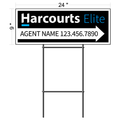 Harcourts Directional Sign (6 qty pack)