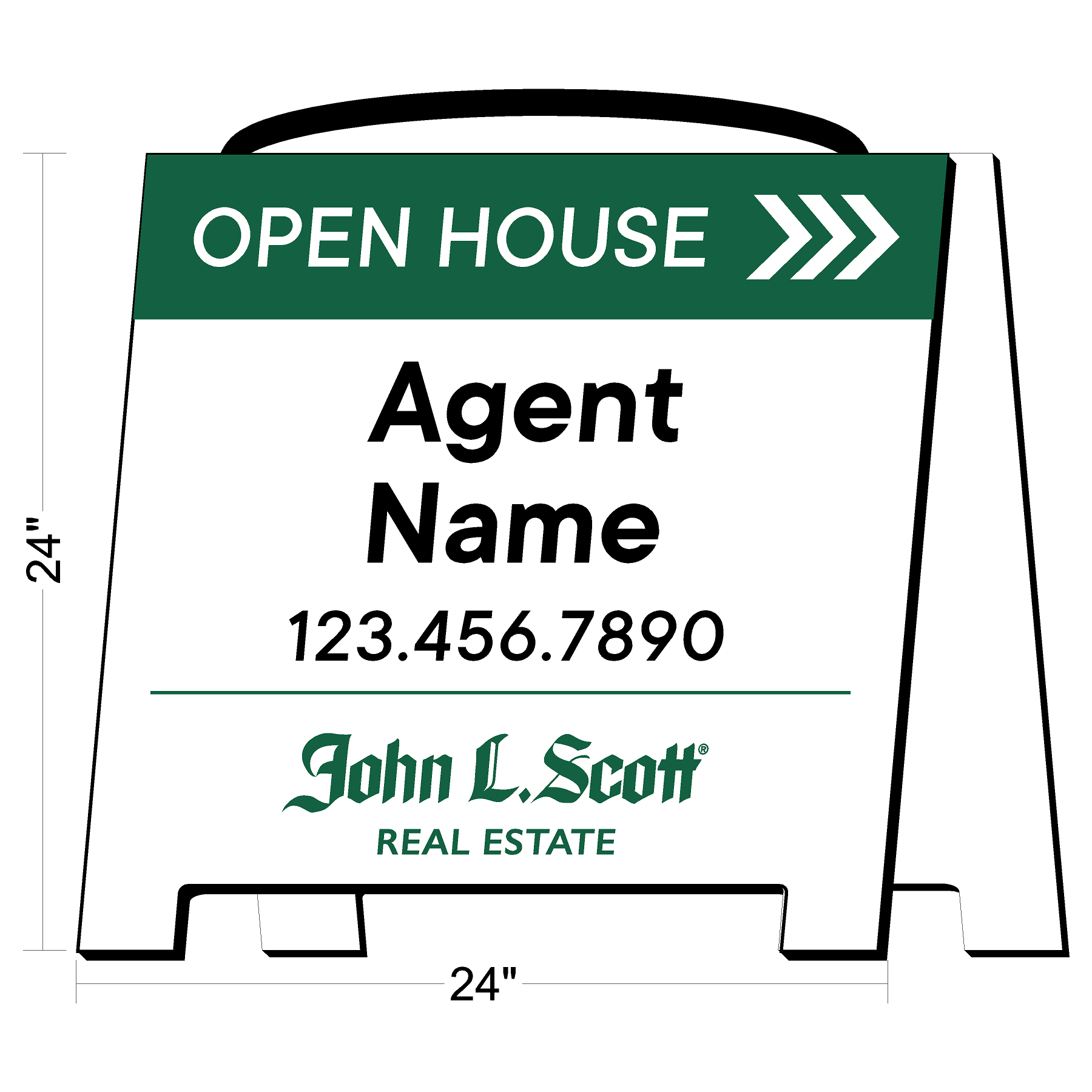 John L Scott A-Frame Sign (Open House)