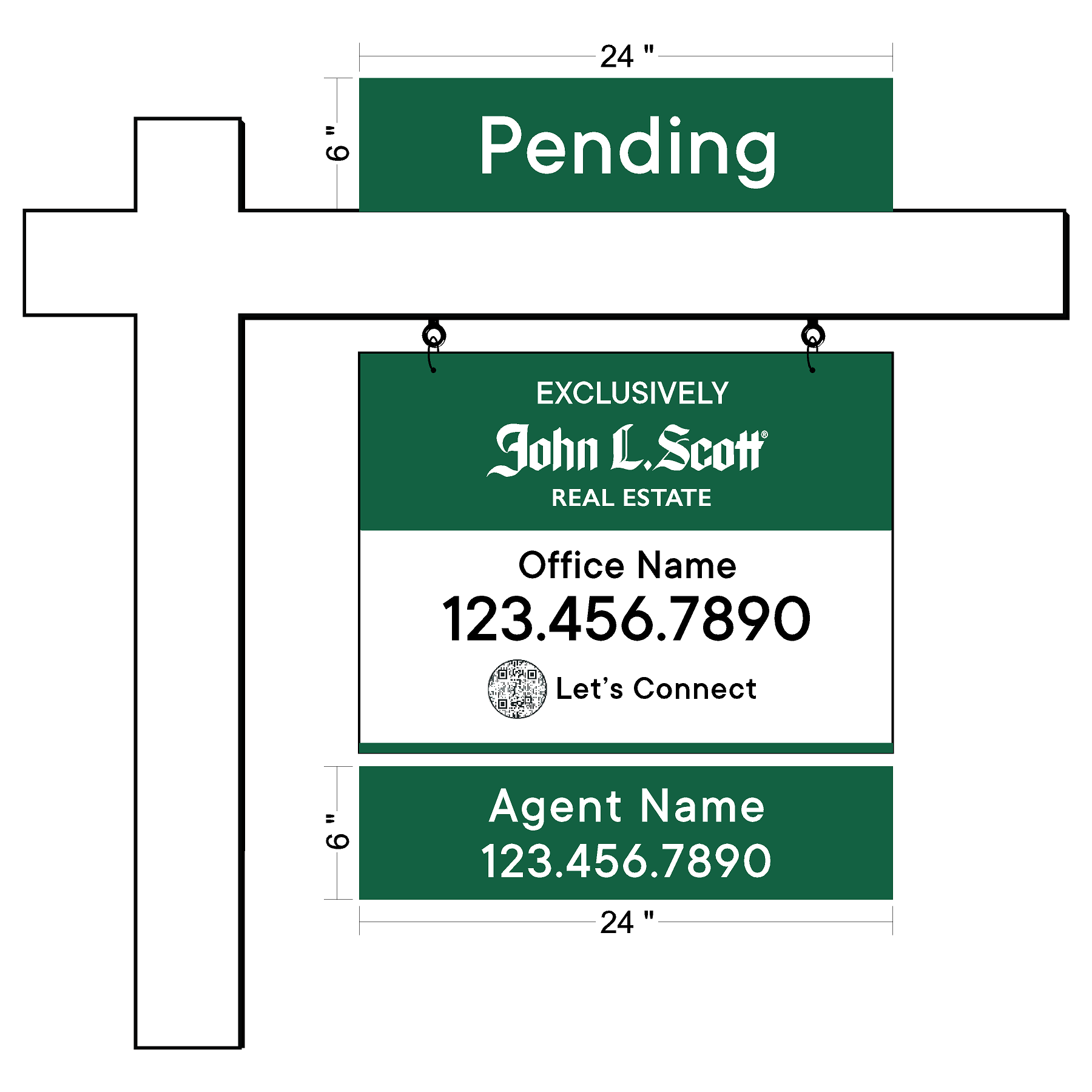 John L Scott Status Sign Rider (2 qty pack)