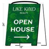 Like Kind Custom A-Frame Sign