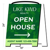 Like Kind Custom A-Frame Sign