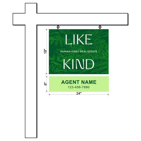 Like Kind Real Estate Listing Signs