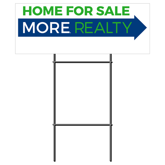 MORE Realty Generic Directional Signs (IN STOCK)