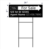 Real Brokerage Directional Signs (6 pack)