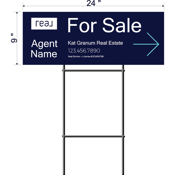 Real Kat Granum Directional Signs (6 pack)