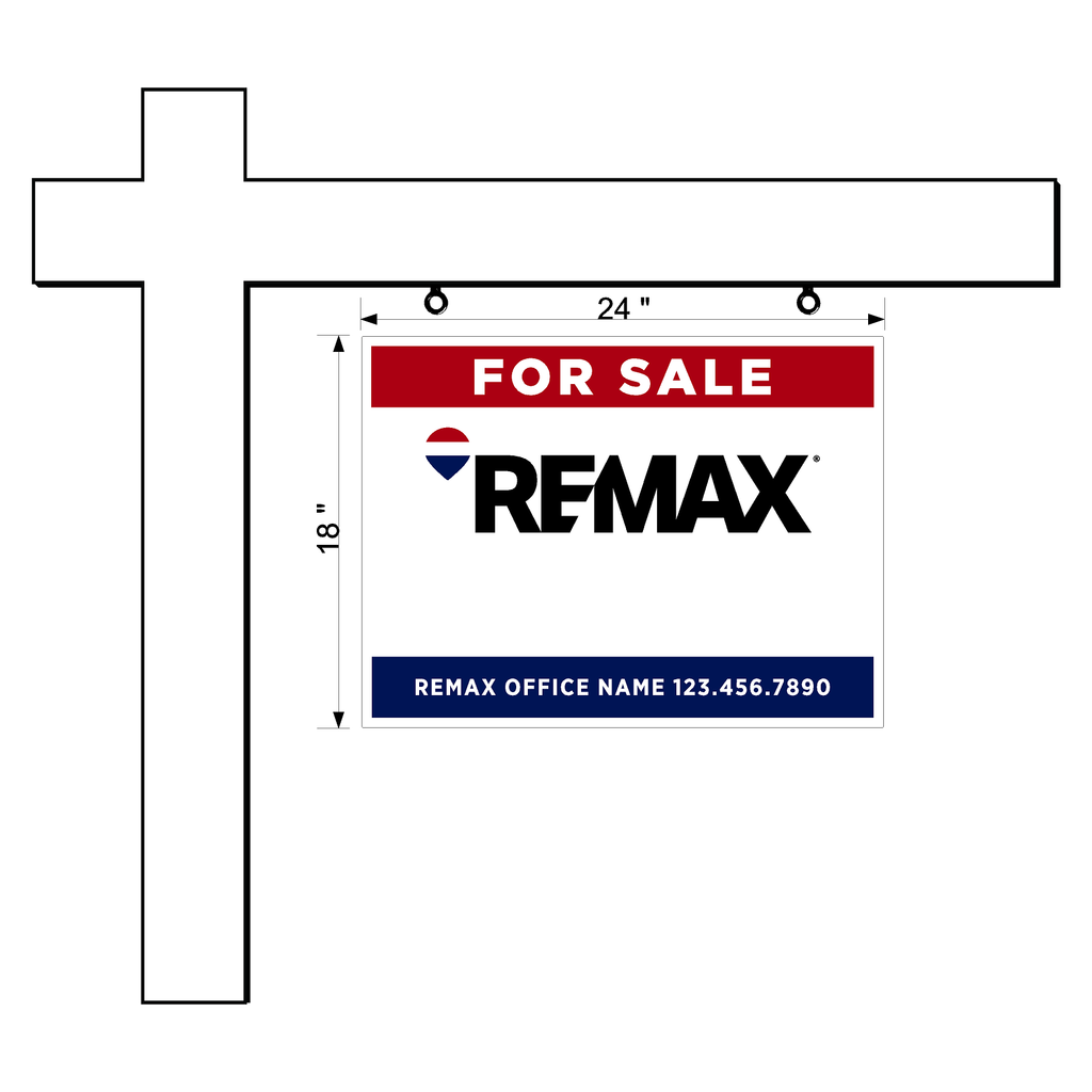 Remax Listing Sign