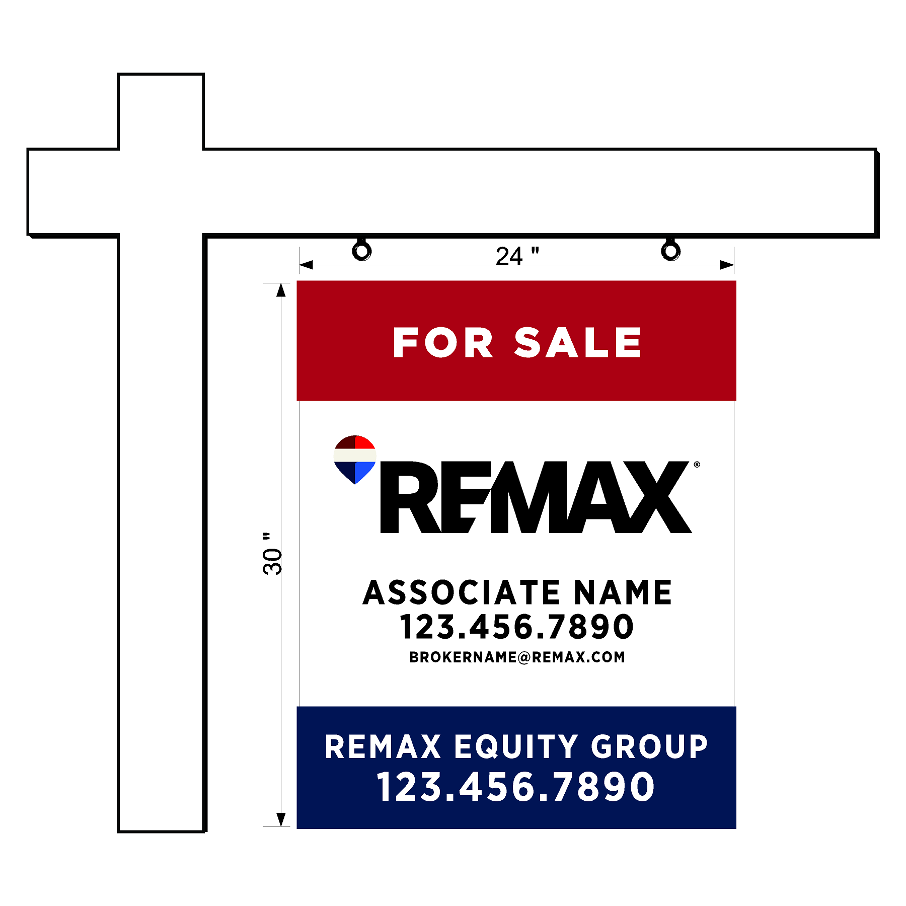 Remax Listing Sign