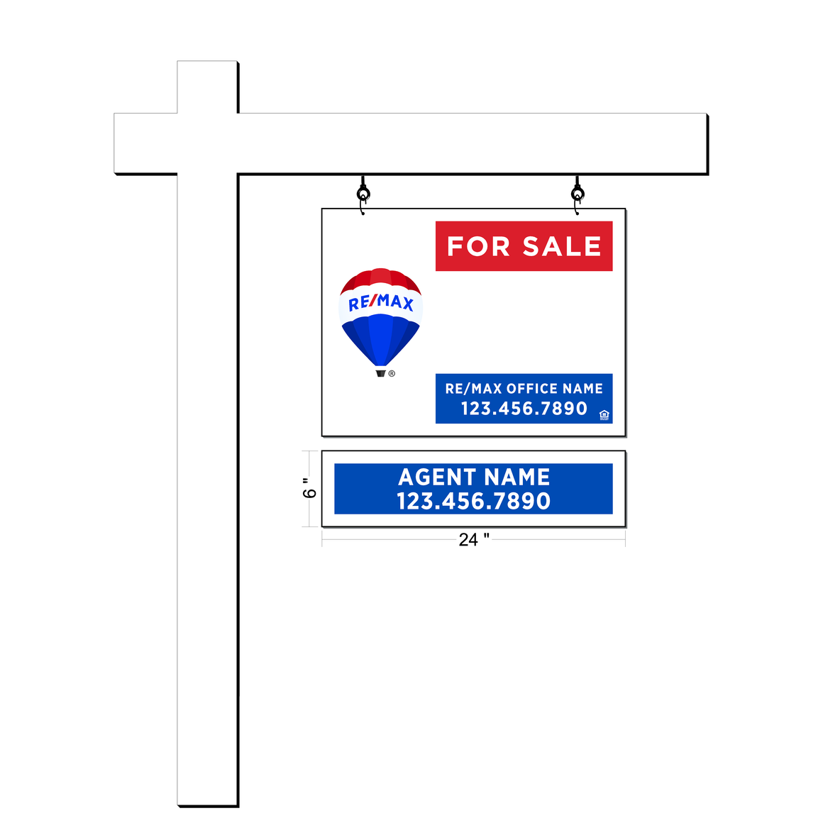 Remax Real Estate Signs – Buz White Sign & Design