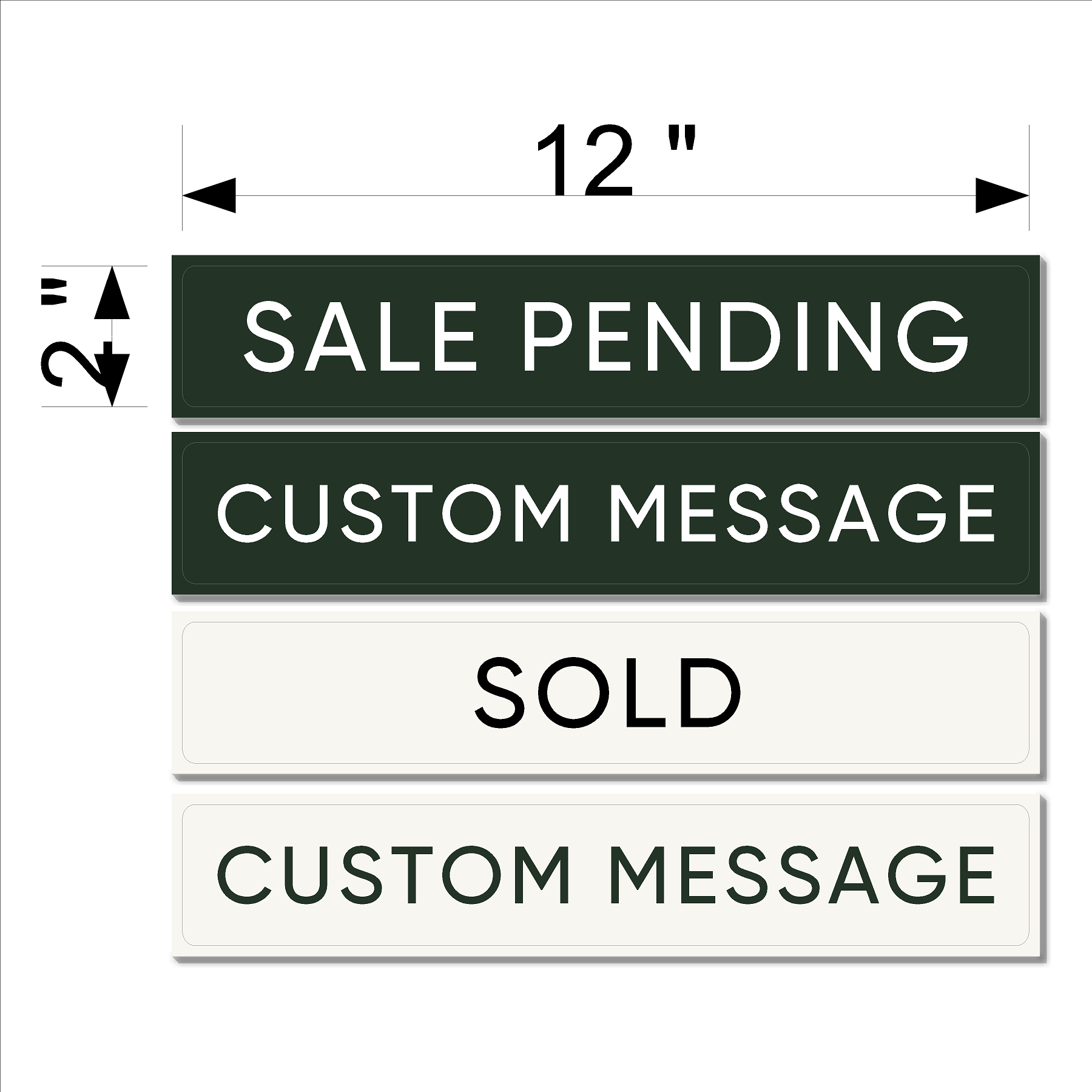 Works Real Estate Custom Stickers