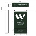 Works Real Estate Status Sign Riders (2 Qty Value Pack)