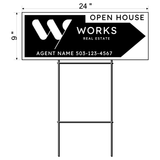 Works Real Estate Directional Signs