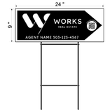 Works Real Estate Directional Signs