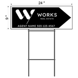 Works Real Estate Directional Signs