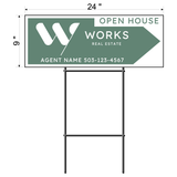 Works Real Estate Directional Signs