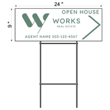 Works Real Estate Directional Signs