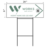 Works Real Estate Directional Signs