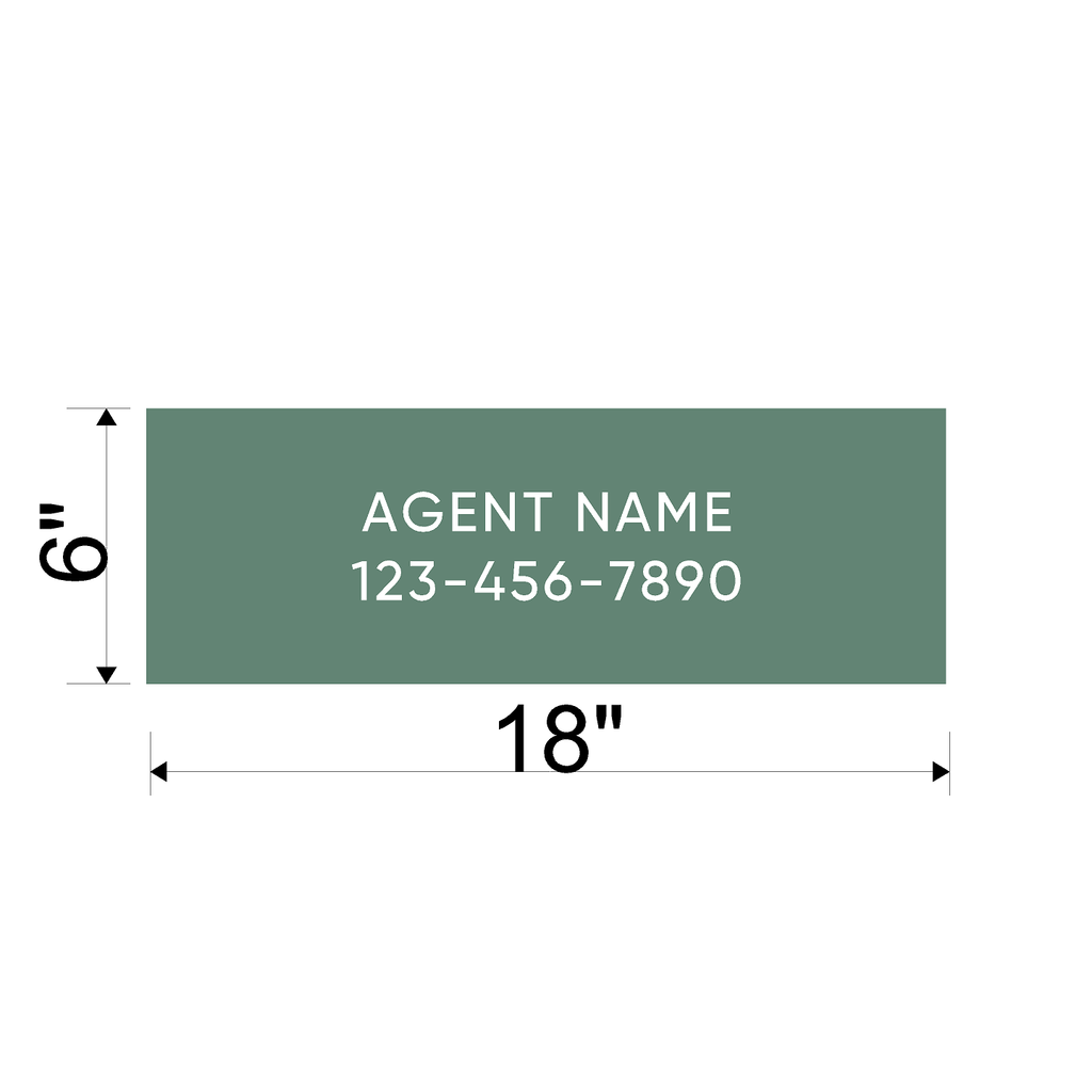 Works Real Estate Listing Sign Rider