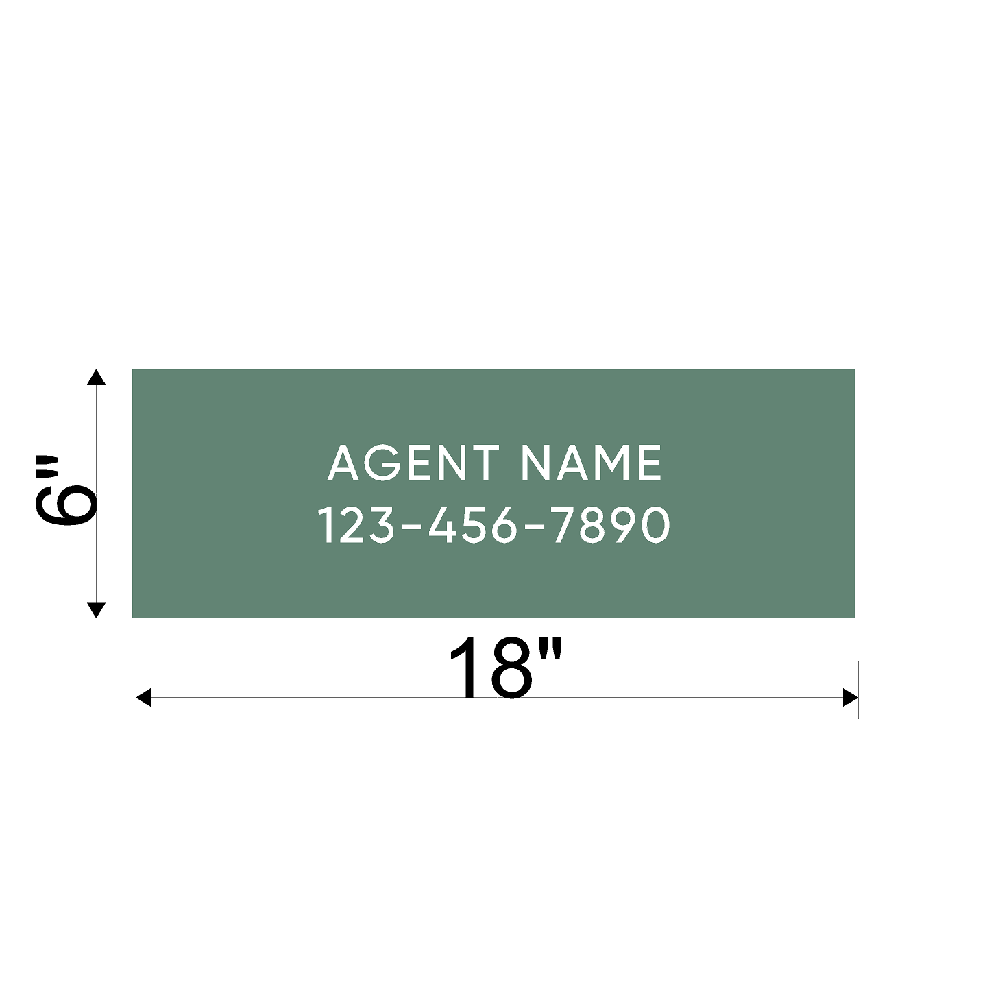 Works Real Estate Listing Sign Rider