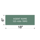 Works Real Estate Agent Sign Rider (for listing signs)