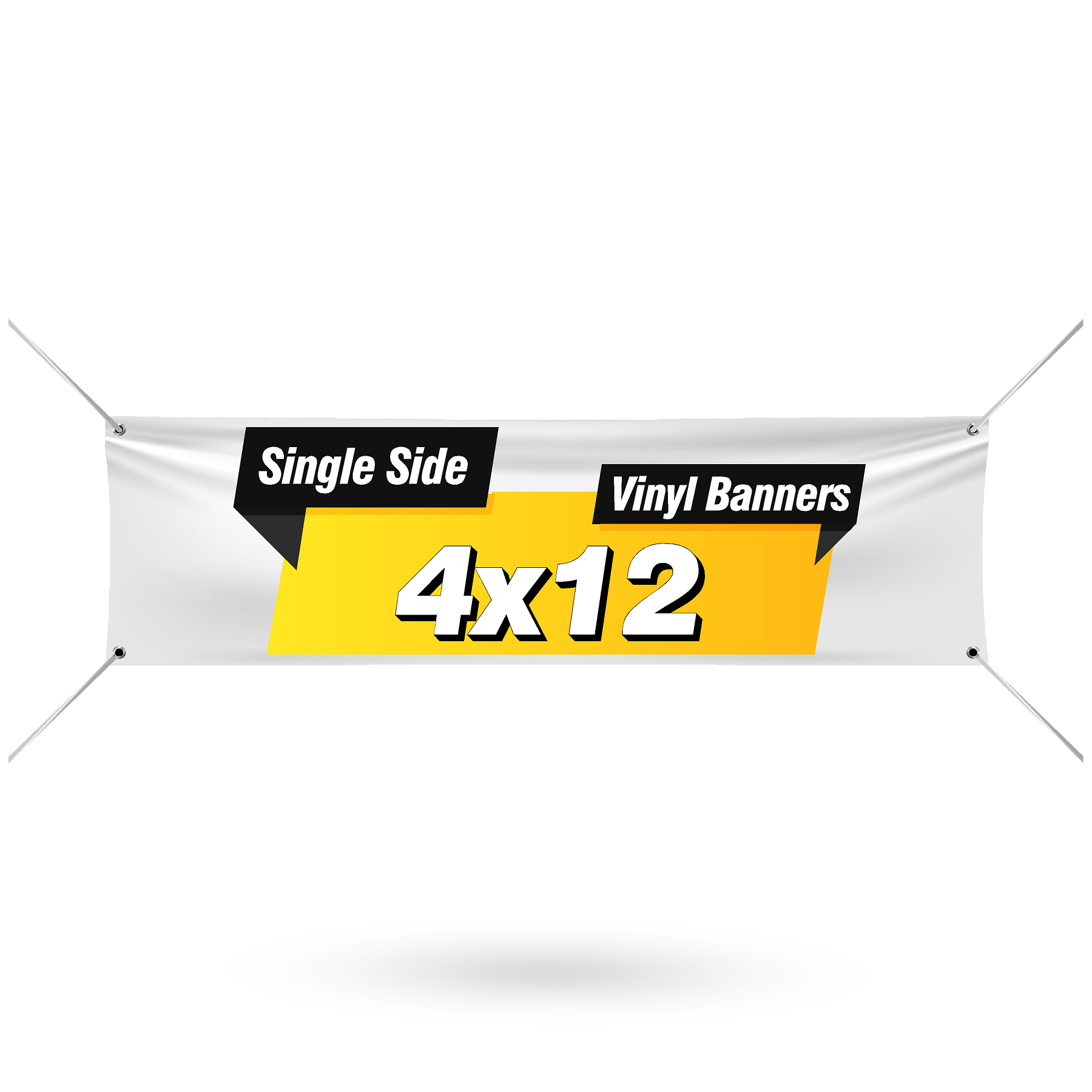 Buz White Custom Banners