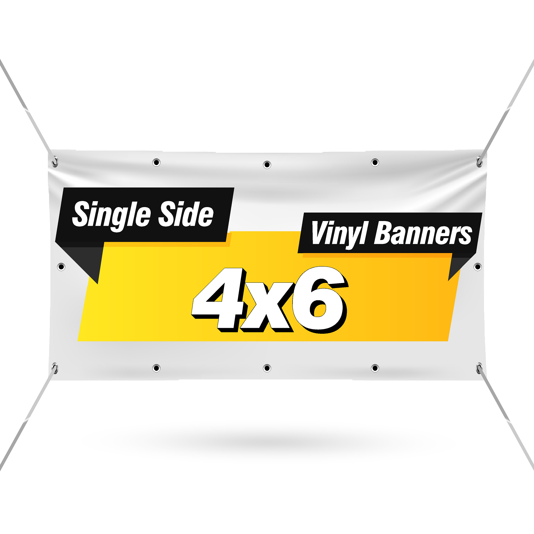 Buz White Custom Banners