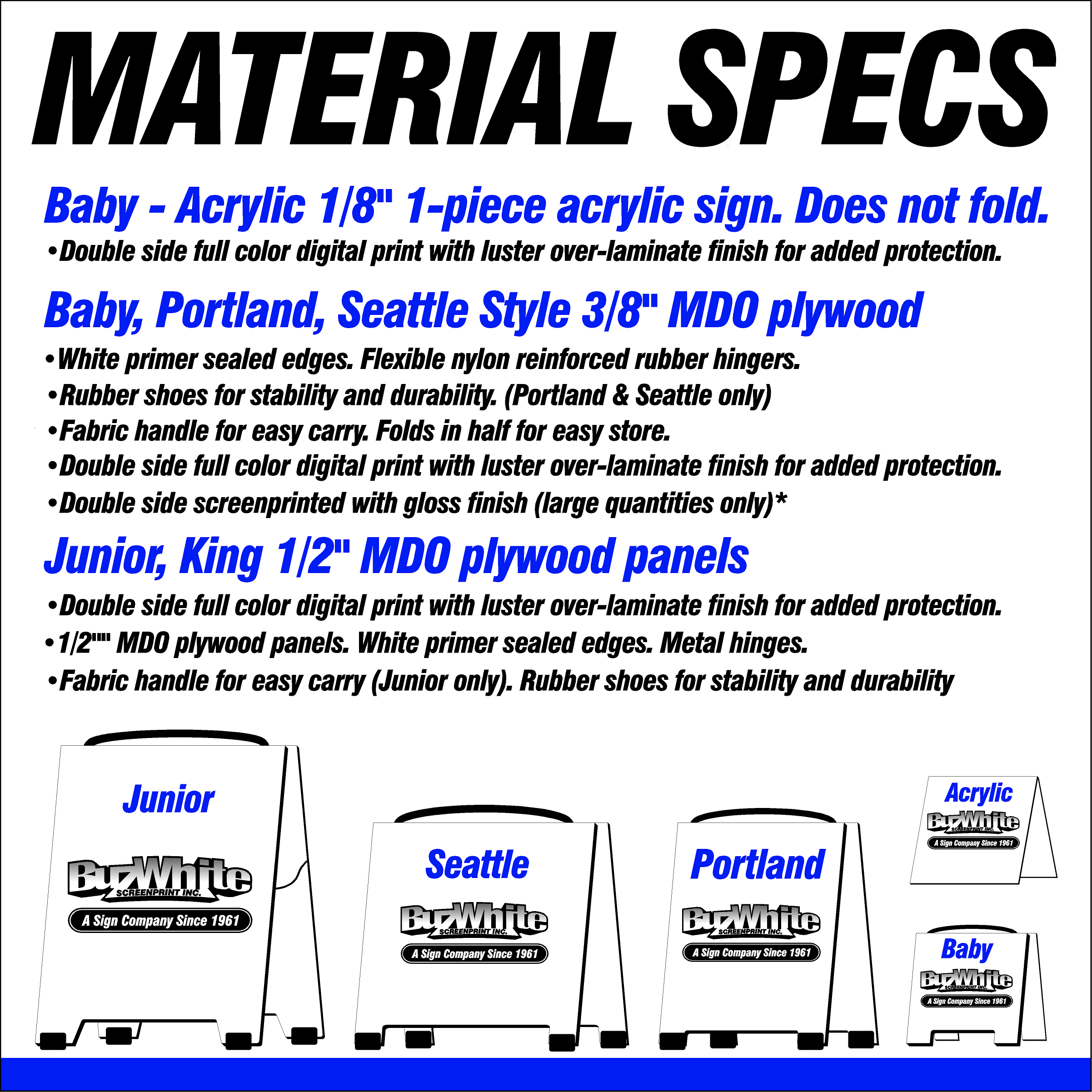 In-Stock (Used-like New) A-Frame Sign (Open House)