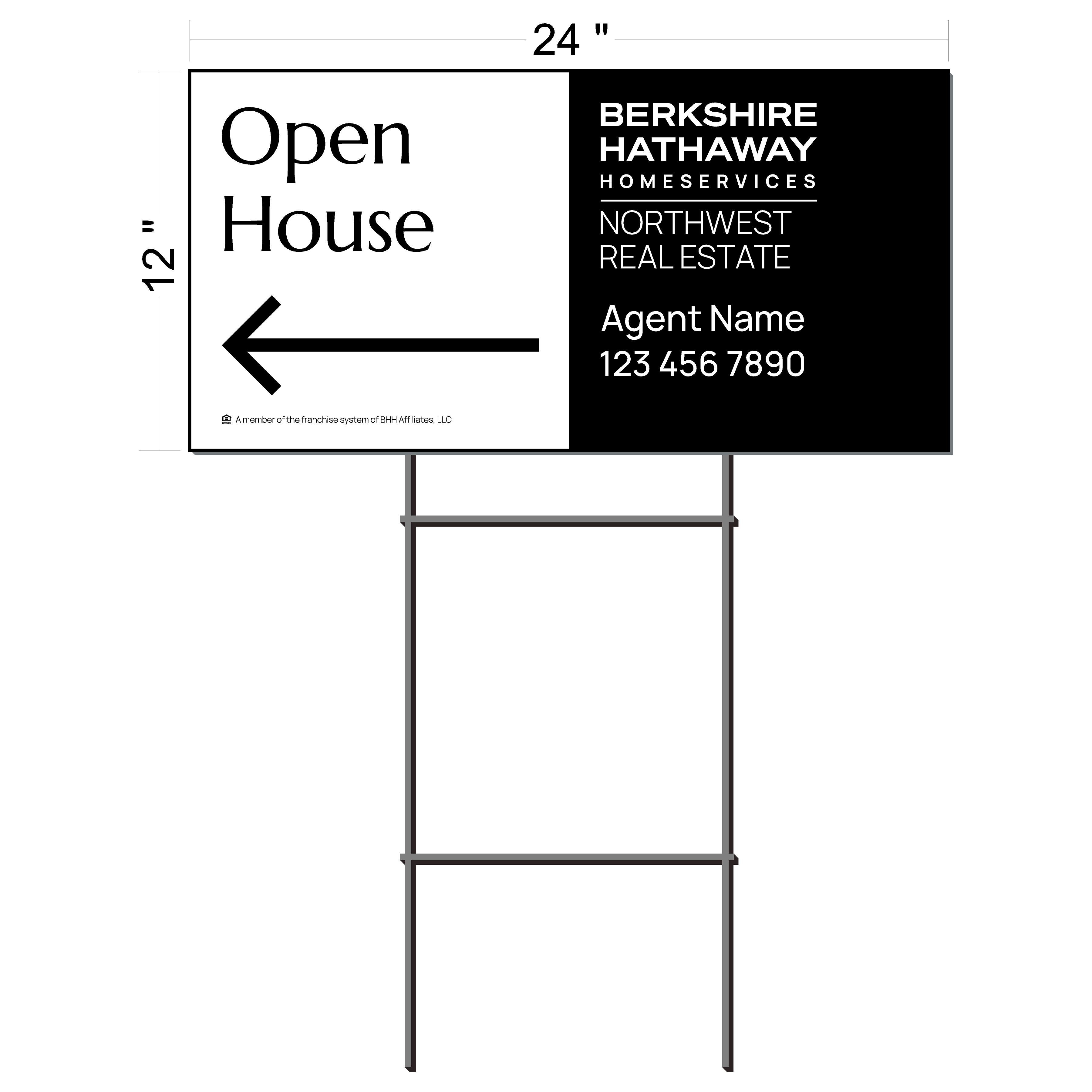 Berkshire Hathaway Directional Sign (6 qty pack)