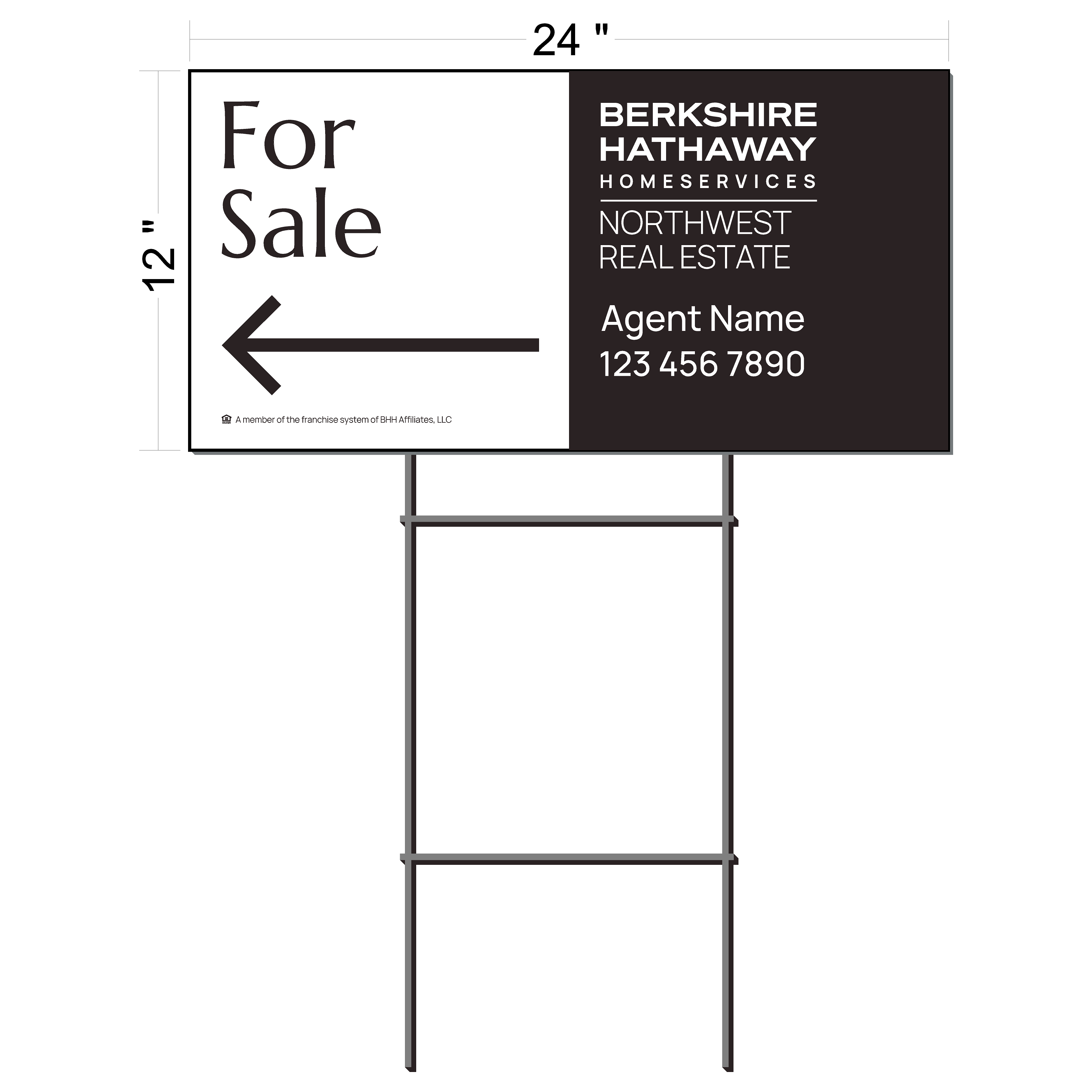 Berkshire Hathaway Directional Sign (6 qty pack)