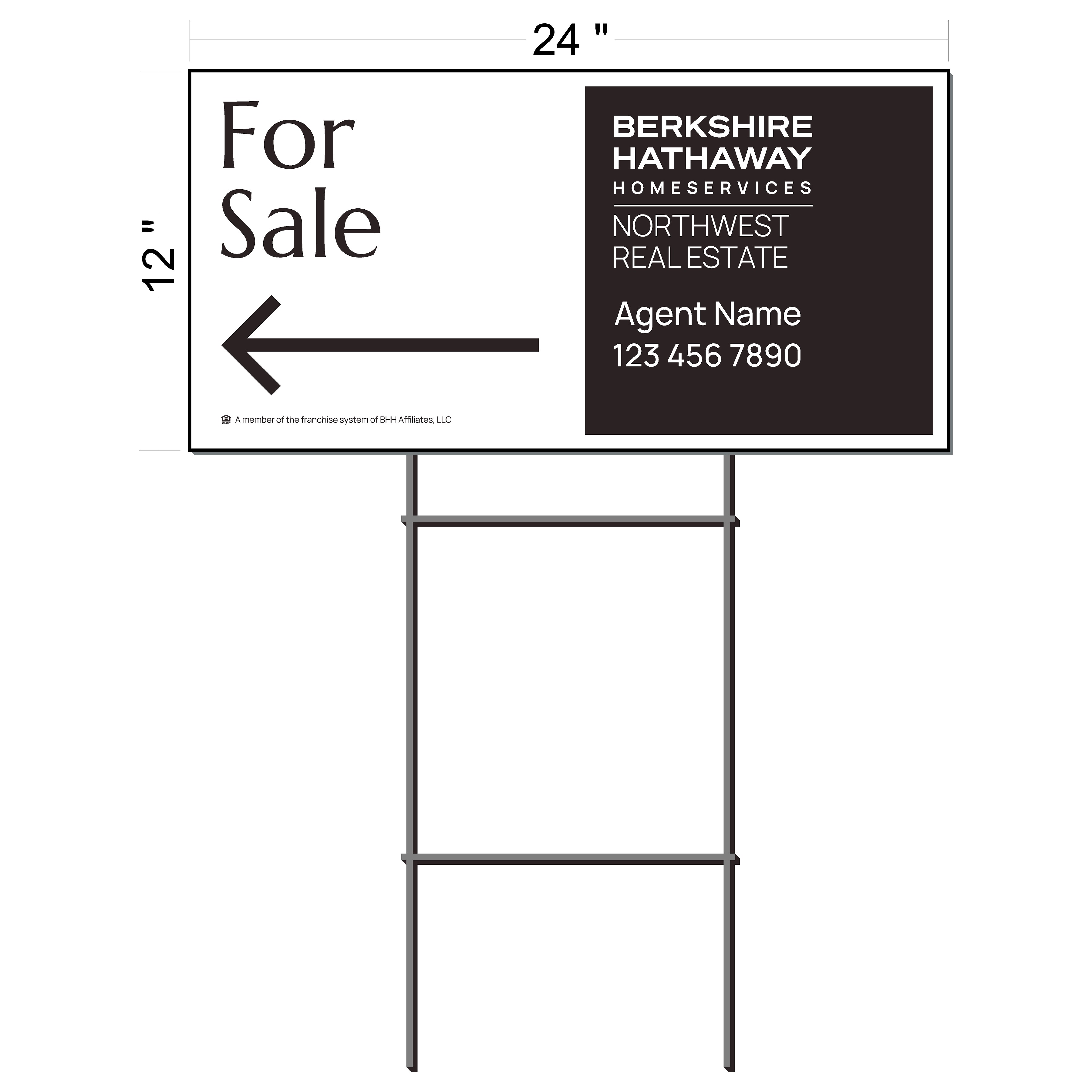 Berkshire Hathaway Directional Sign (6 qty pack)