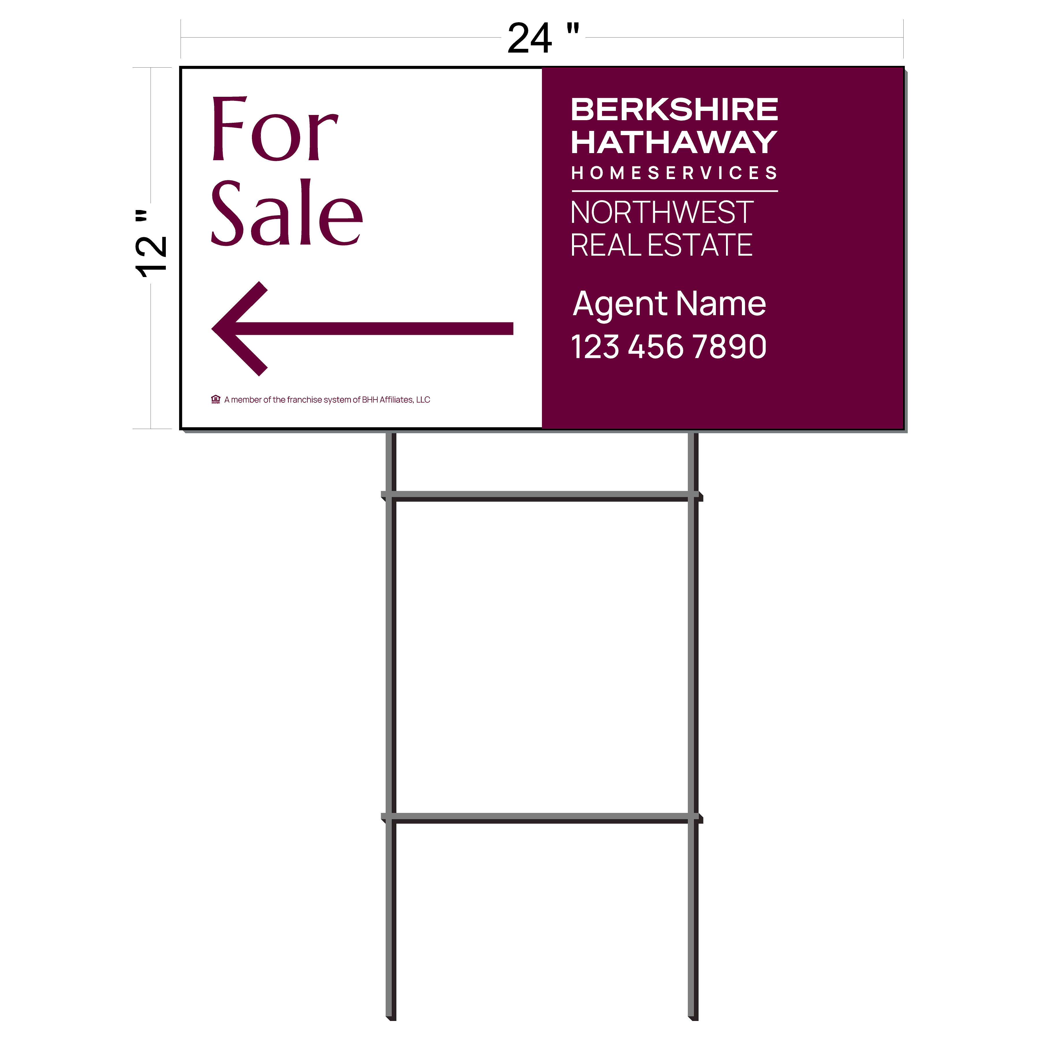 Berkshire Hathaway Directional Sign (6 qty pack)