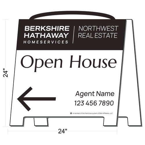 Berkshire Hathaway Open House A-Frame Sign