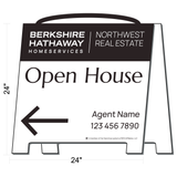 Berkshire Hathaway HomeServices Open House Sign 24"x24"